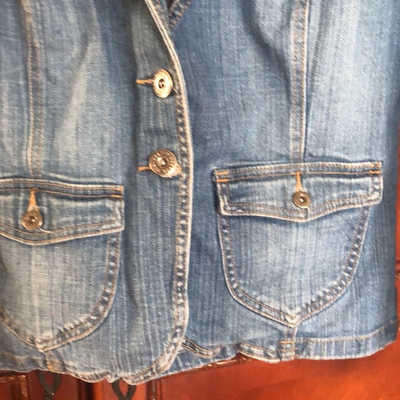 Gloria Vanderbilt Jean Jacket Size M - Picture 3 of 8